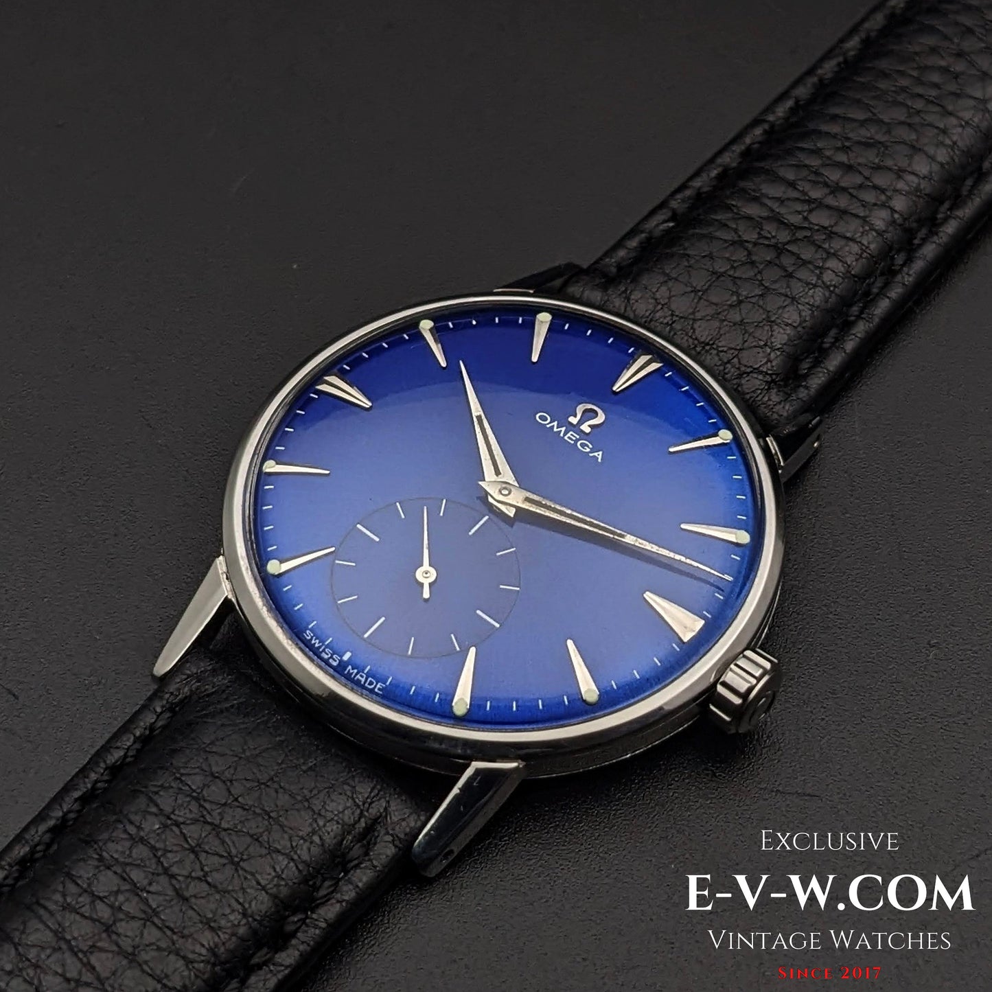 Omega Jumbo Blue Dial / Ref. 2272-3 /cal. 30T2 / Vintage 1944