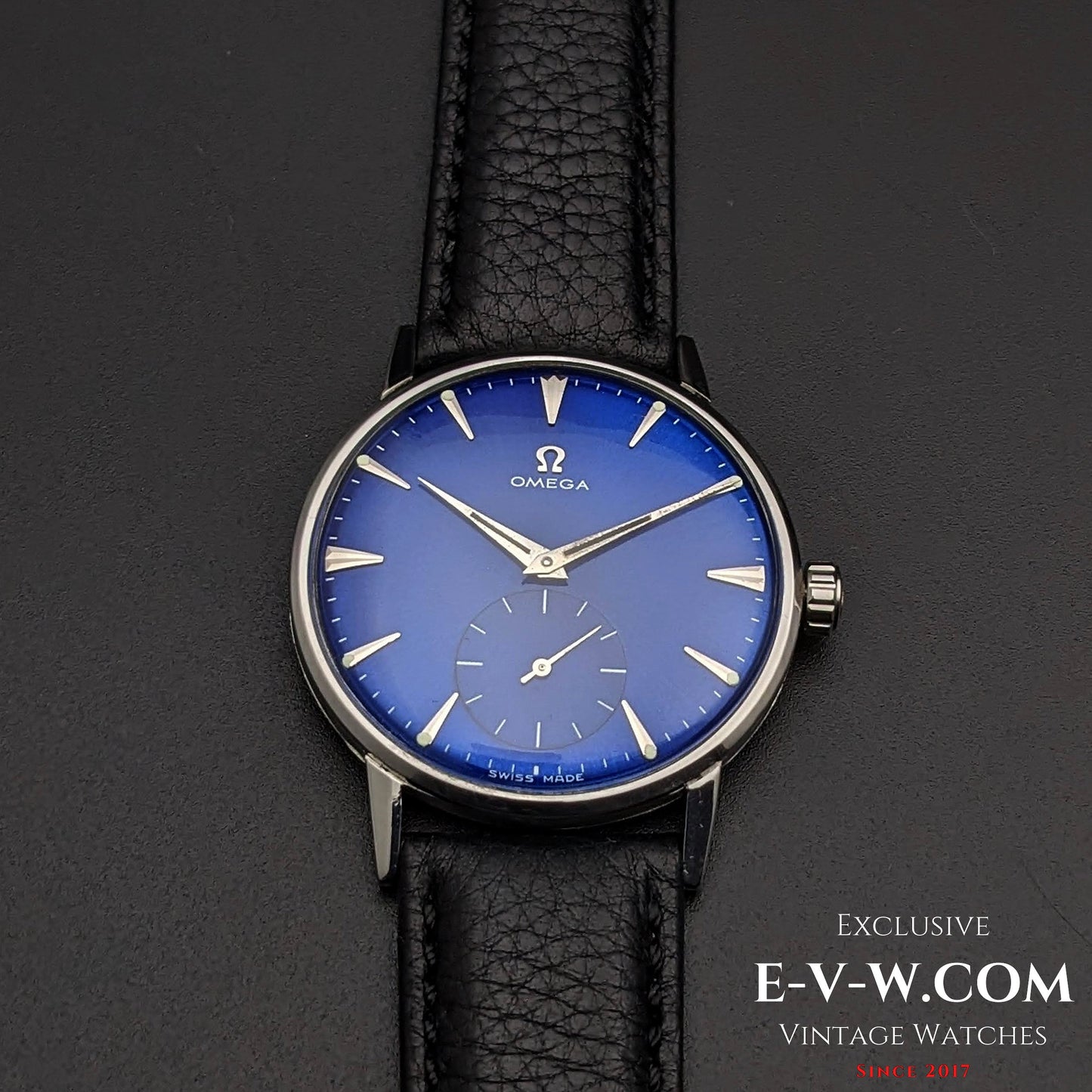 Omega Jumbo Blue Dial / Ref. 2272-3 /cal. 30T2 / Vintage 1944