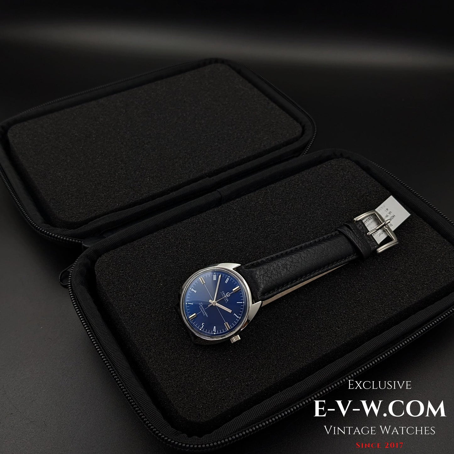 Omega Seamaster Cosmic Automatic Blue Dial / Ref. 165.026 / cal.552 / Vintage 1966