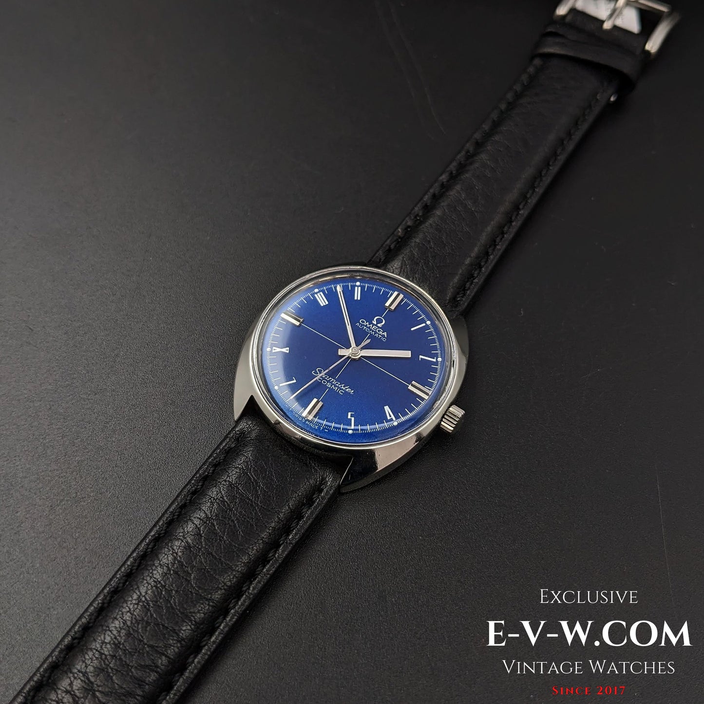 Omega Seamaster Cosmic Automatic Blue Dial / Ref. 165.026 / cal.552 / Vintage 1966