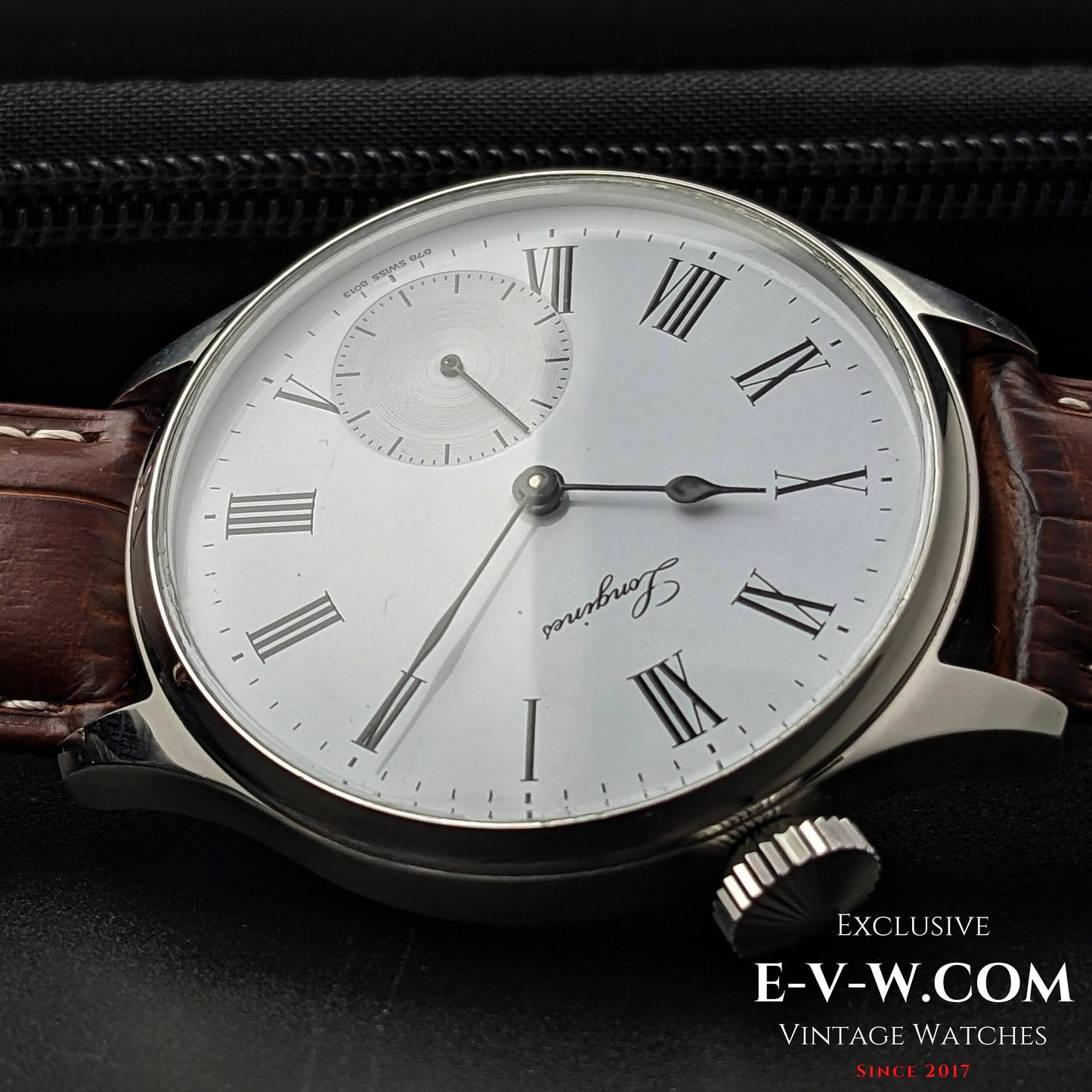 Longines 1980s Movement Jumbo 45mm / Pocket Watch Conversion / Calibre L878.4 / Marriage Watch