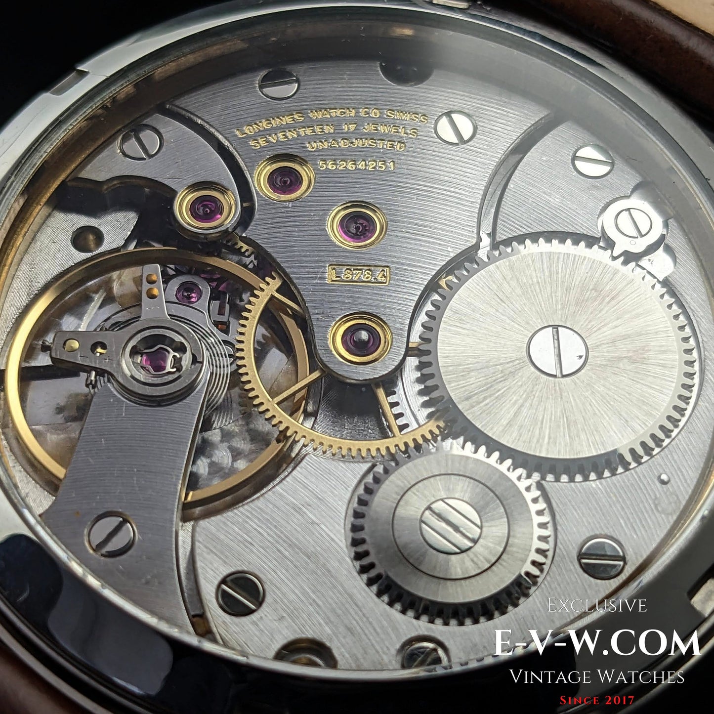Longines 1980s Movement Jumbo 45mm / Pocket Watch Conversion / Calibre L878.4 / Marriage Watch