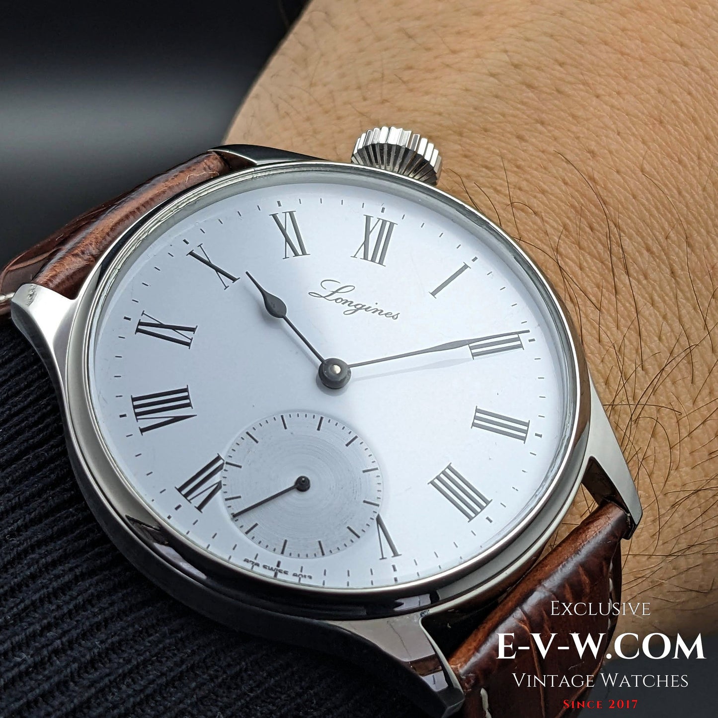 Longines 1980s Movement Jumbo 45mm / Pocket Watch Conversion / Calibre L878.4 / Marriage Watch