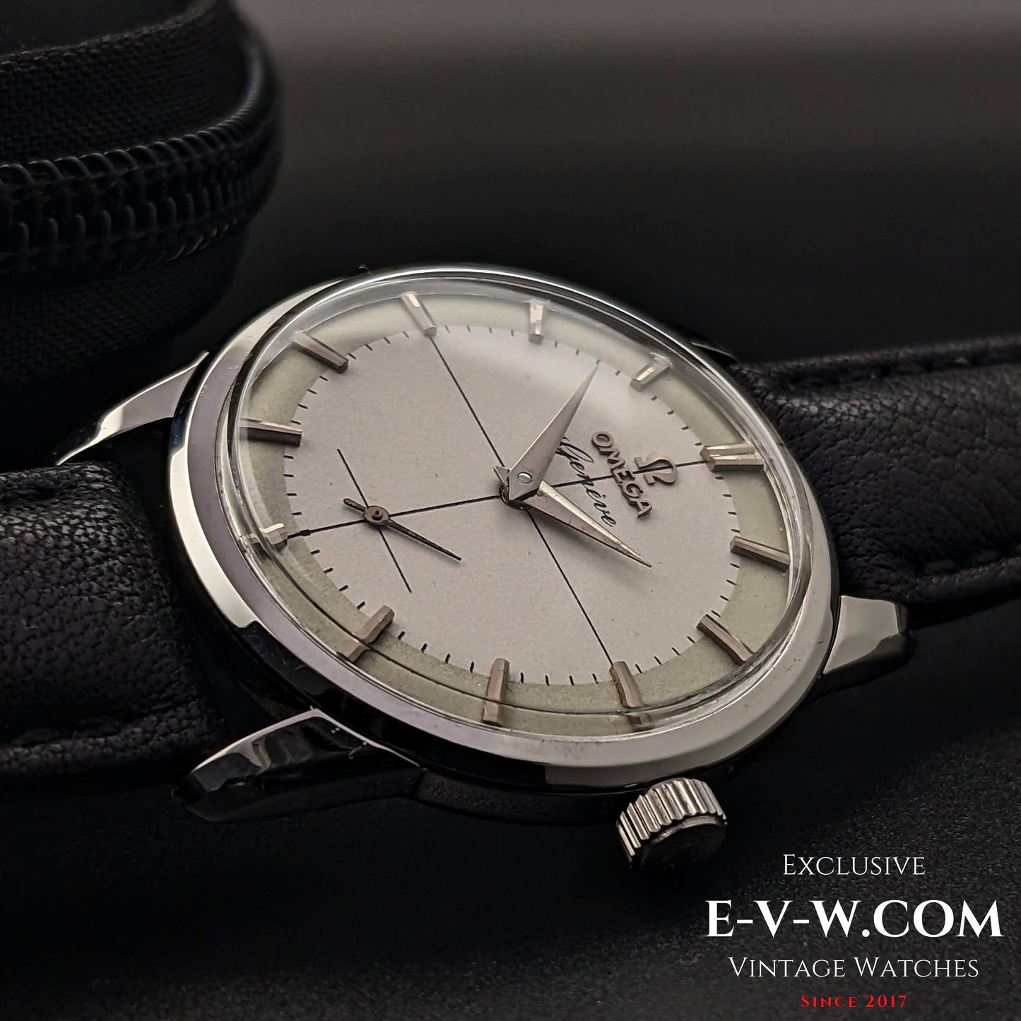 Omega Geneve Crosshair Dial / Ref 2903-17 /cal 268 (30T2 Familly) / Vintage 1961