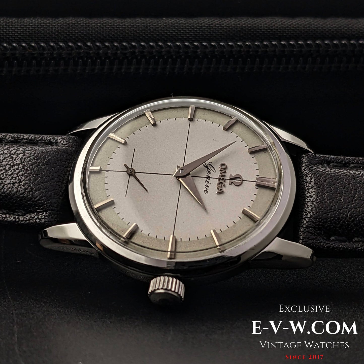 Omega Geneve Crosshair Dial / Ref 2903-17 /cal 268 (30T2 Familly) / Vintage 1961