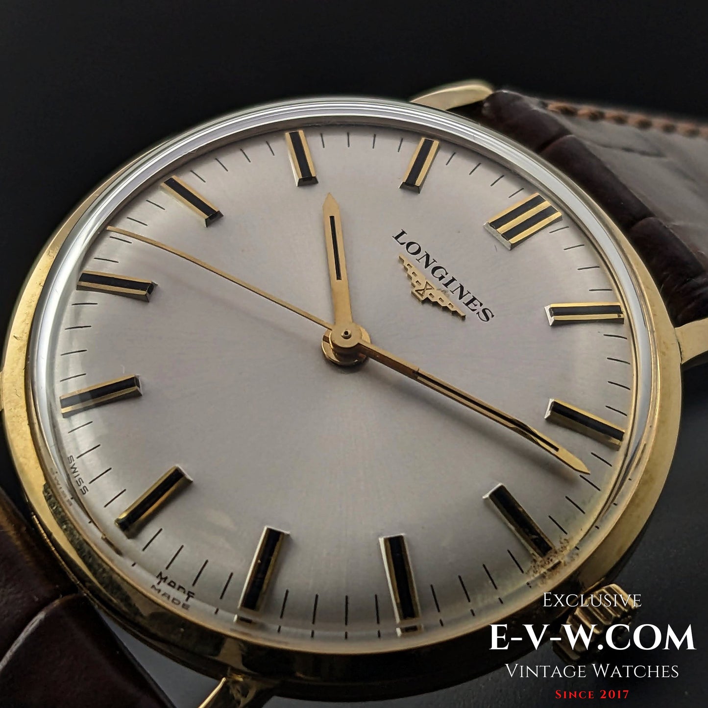 Vintage 1970 Longines Classic 18K Gold / Cal 284