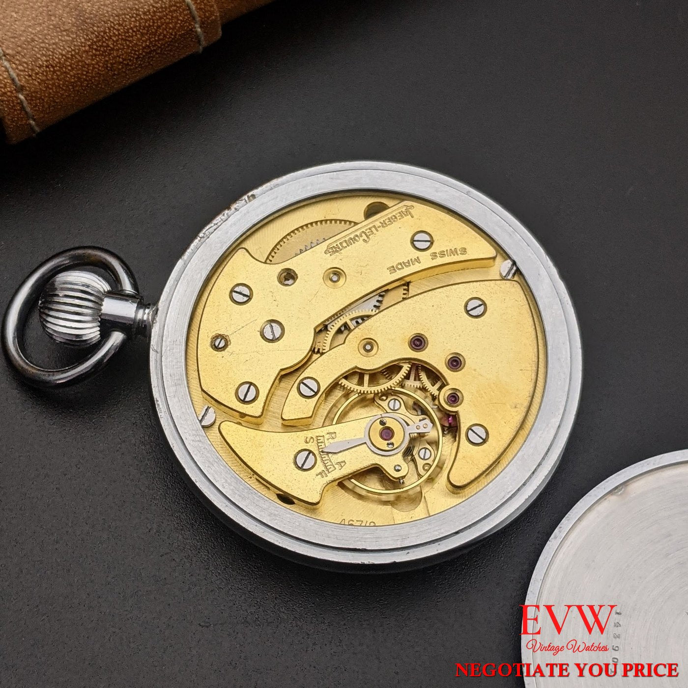 Pocket Watch Jaeger-LeCoultre British Army WWII Military G.S.T.P