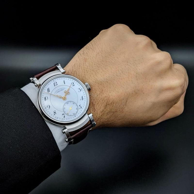 A. Lange & Söhne DUF "Deutsche Uhrenfabrikation" Glashutte  Antique 1916 Marriage Watch