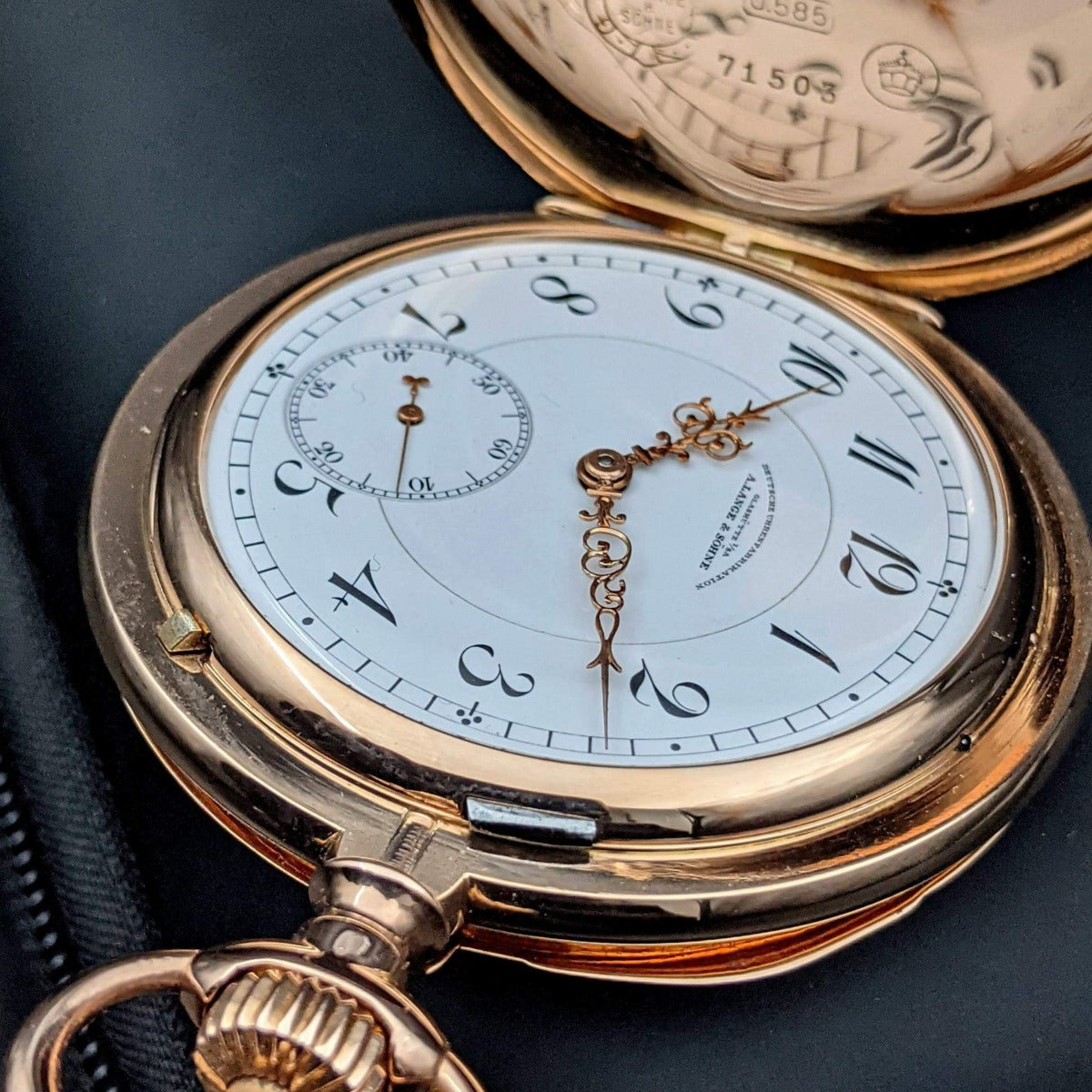 A. Lange & Söhne DUF Savonette Gold Pocket Watch
