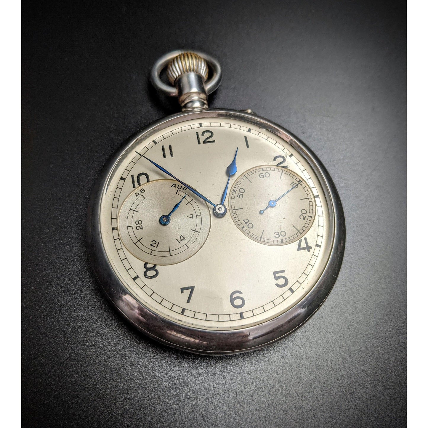 A. Lange & Söhne Pocket Watch WW II Military U Boat B-Uhr 1945