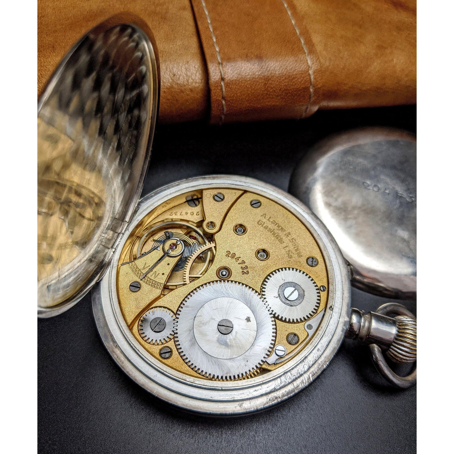 A. Lange & Söhne Pocket Watch WW II Military U Boat B-Uhr 1945
