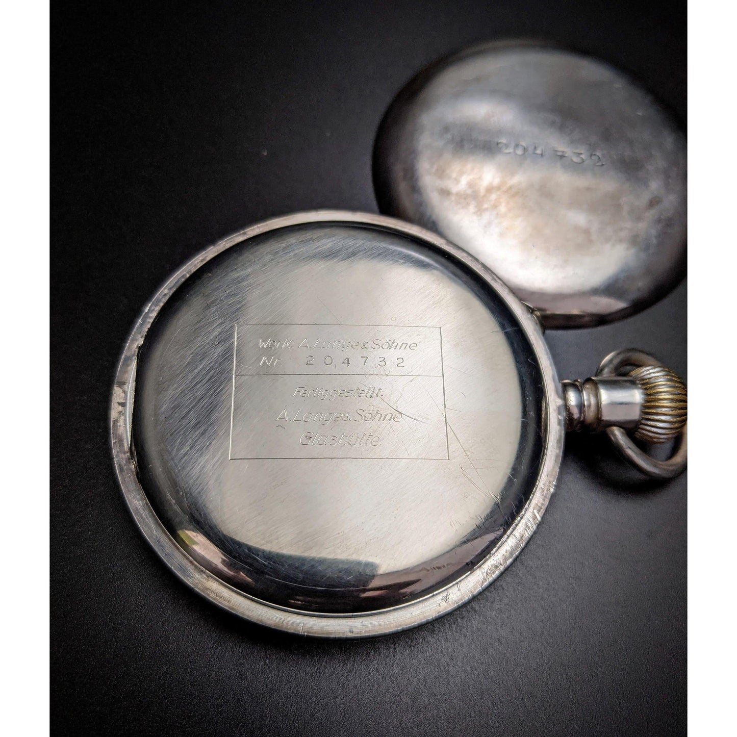 A. Lange & Söhne Pocket Watch WW II Military U Boat B-Uhr 1945