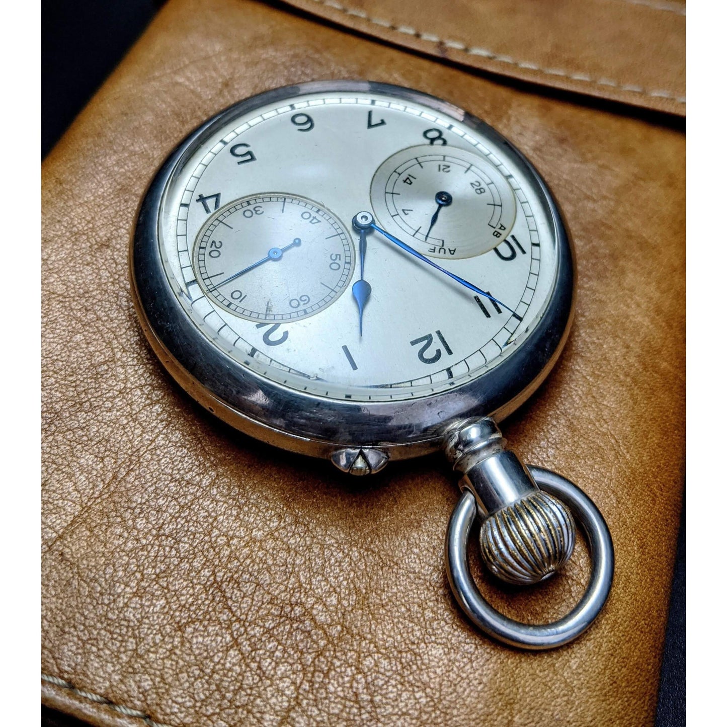 A. Lange & Söhne Pocket Watch WW II Military U Boat B-Uhr 1945