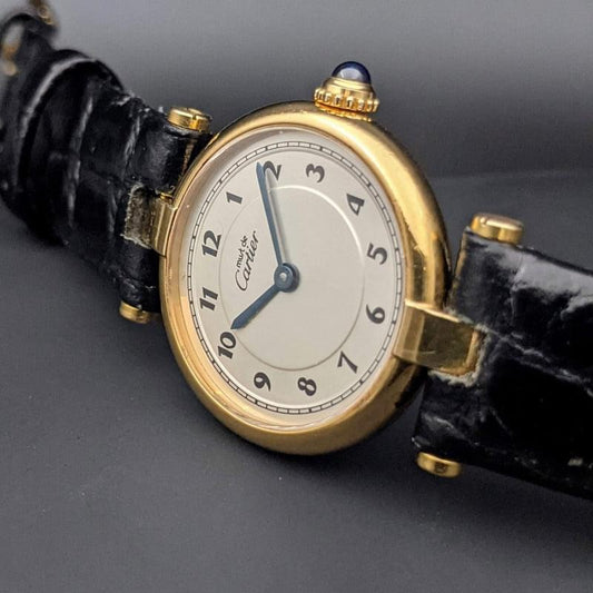 Cartier Must De Vermeil VLC Ronde Reference 590004