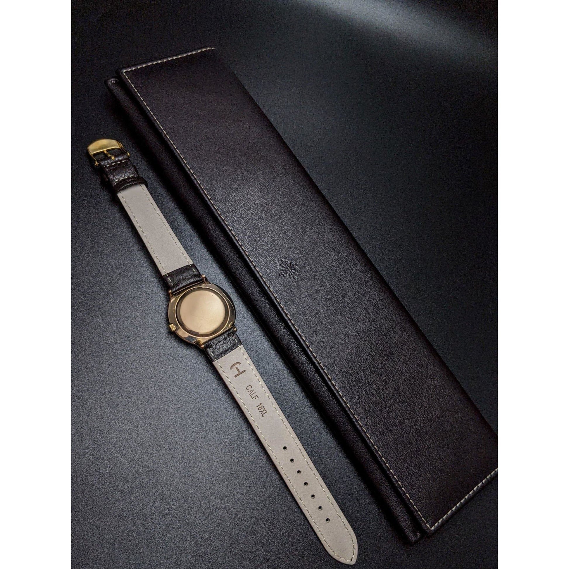 Patek Philippe Calatrava from 1954 with unique 18K Rose Gold case / Documents - E-V-W.com