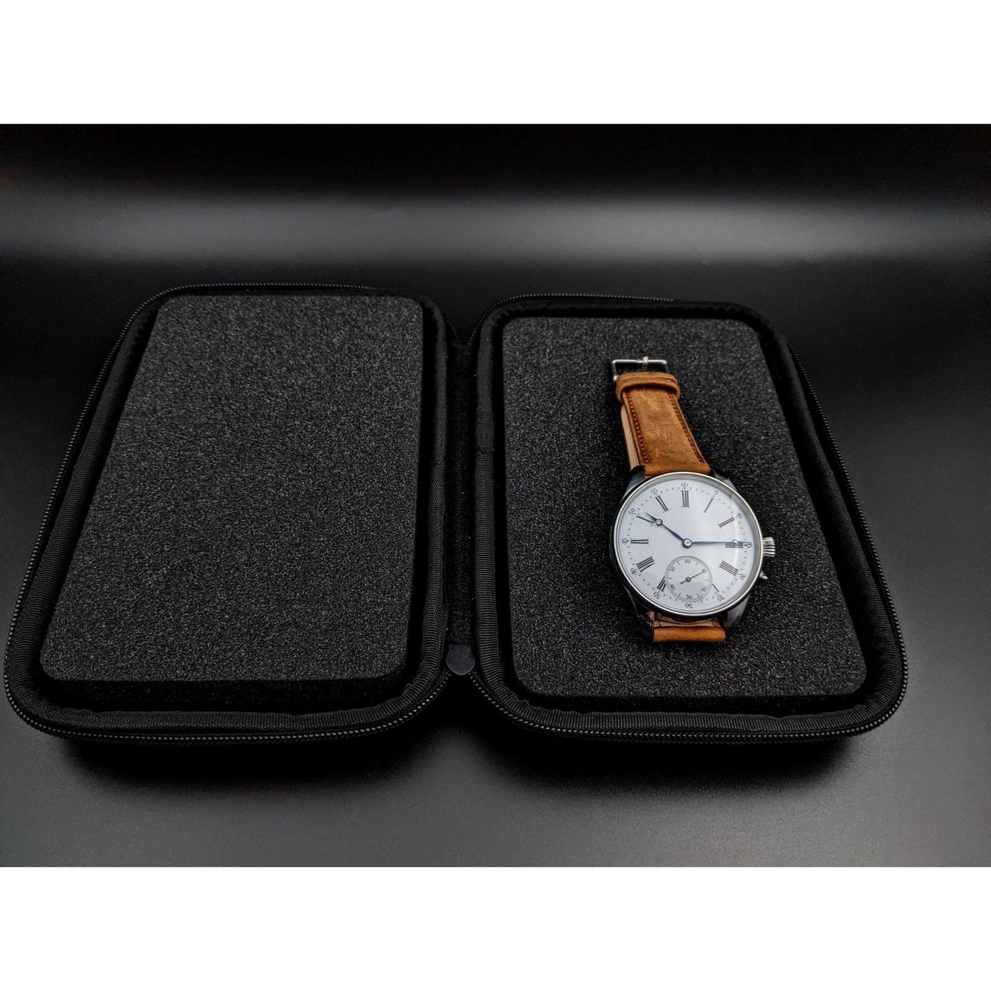 Rare Pocket Watch Conversion / Big Watch 48mm / Serviced - E-V-W.com