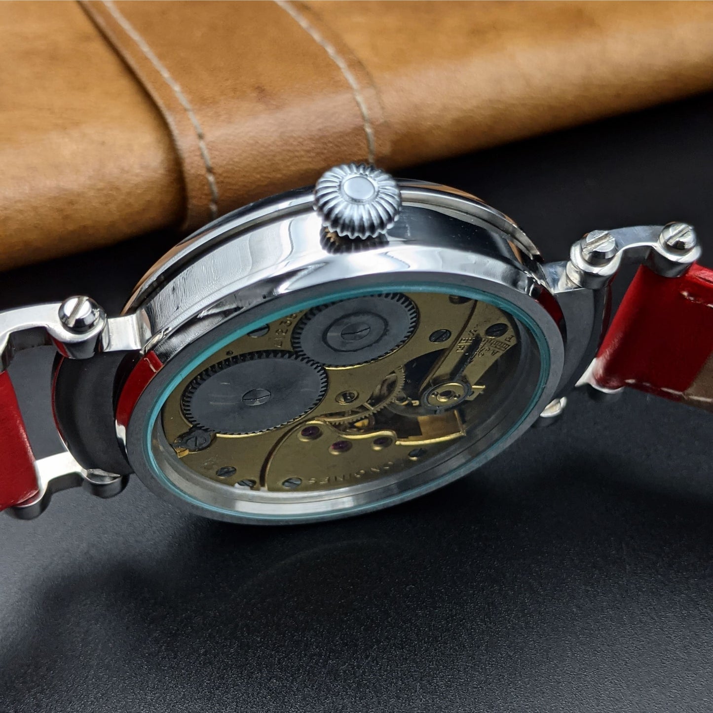 Unique beautiful Antique Longines pocket watch movement 