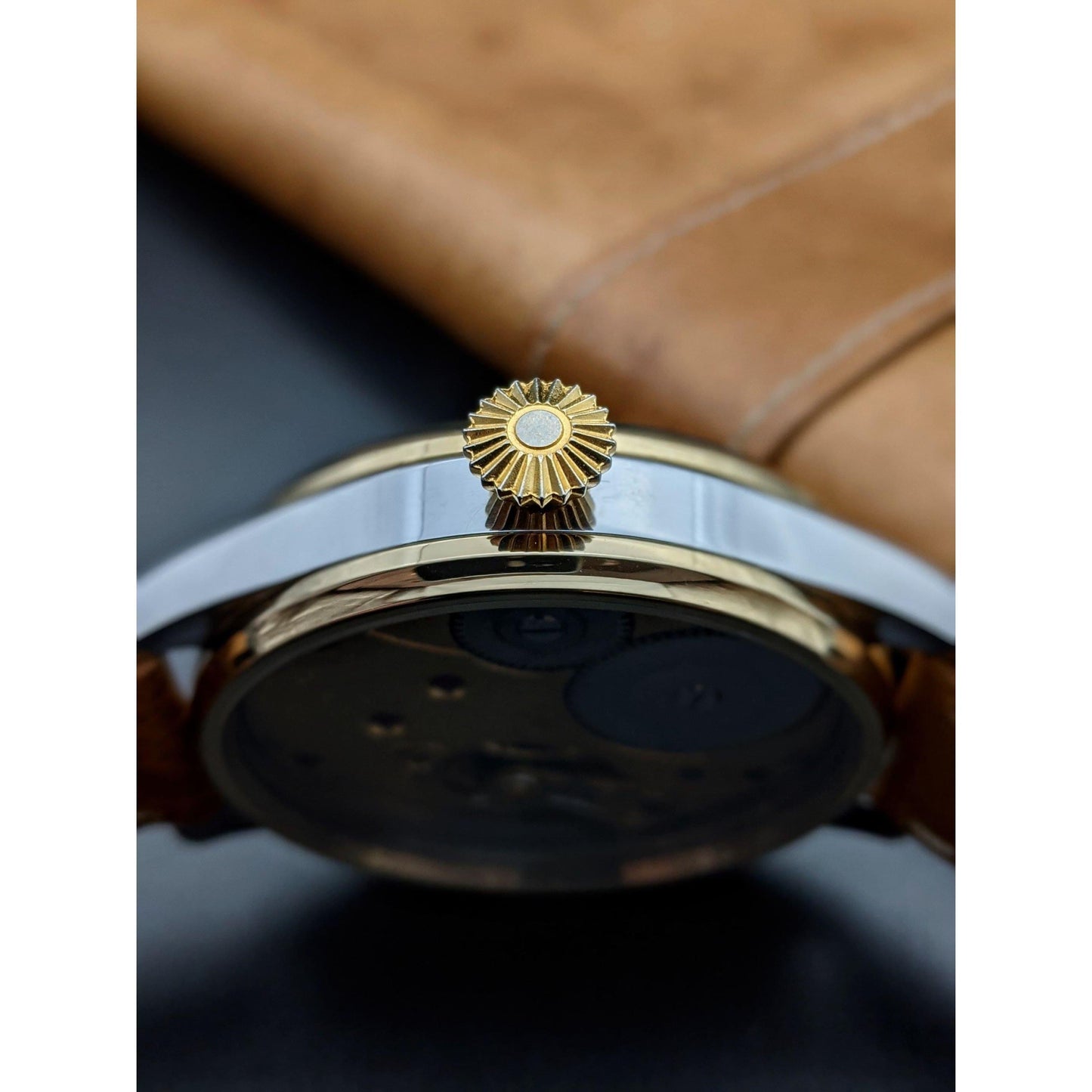 Deutsche Uhren Fabrikation Glashütte "OLIW" Lange Uhr Antique Watch1938 - Only 6500 pcs was made -Marriage Watch