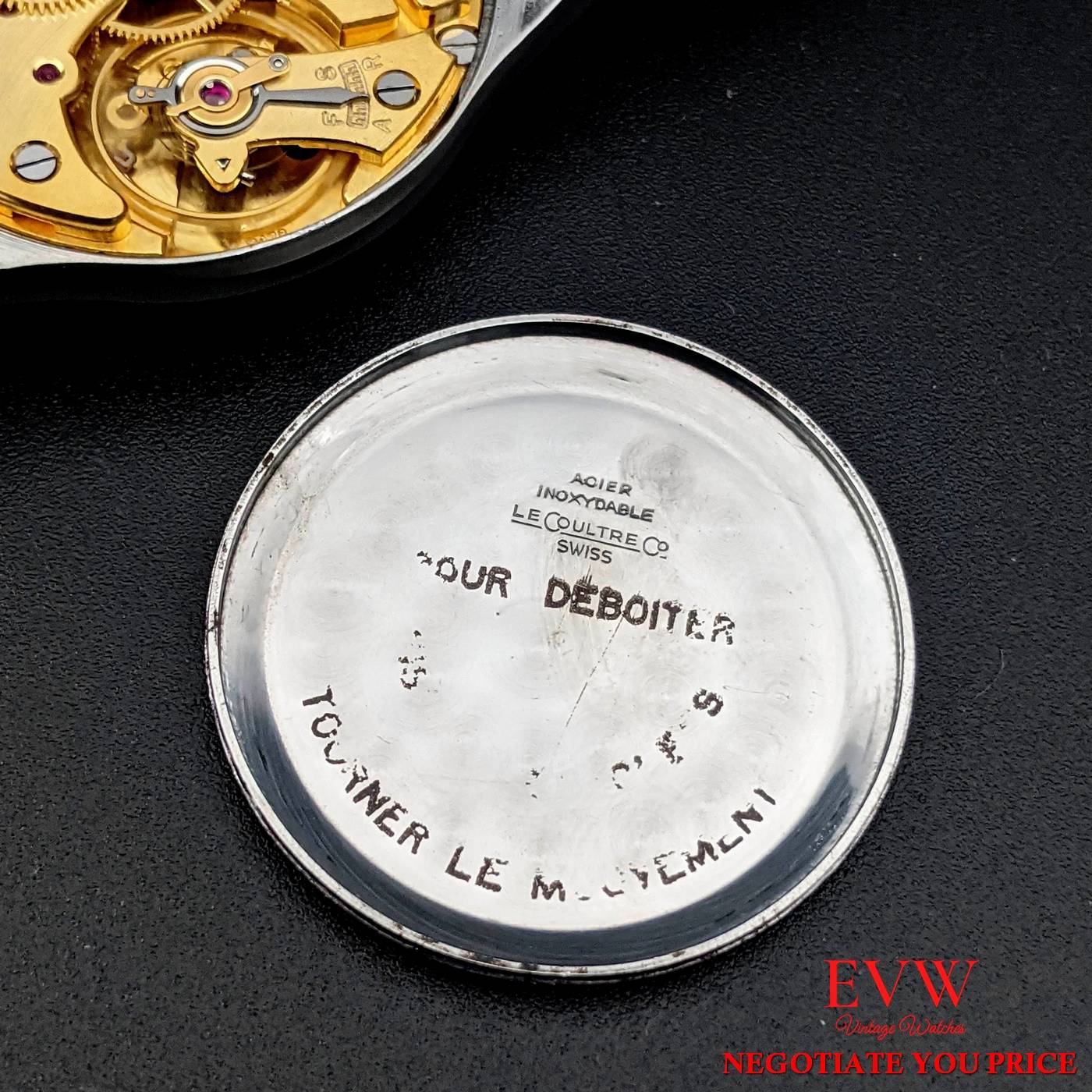 Vintage Watch Jaeger-LeCoultre Royal Air Forces WWII Military Cal. P478