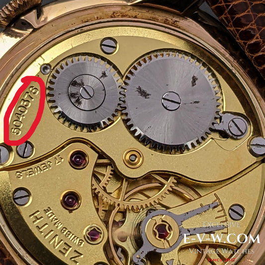A Guide to Decoding Zenith Vintage Watches via Serial Numbers