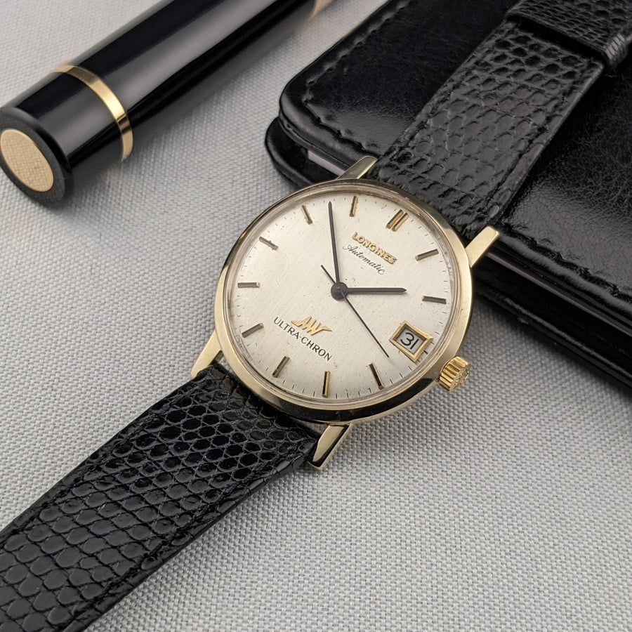Vintage / Longines Ultra-Chron  14 ct yellow-gold