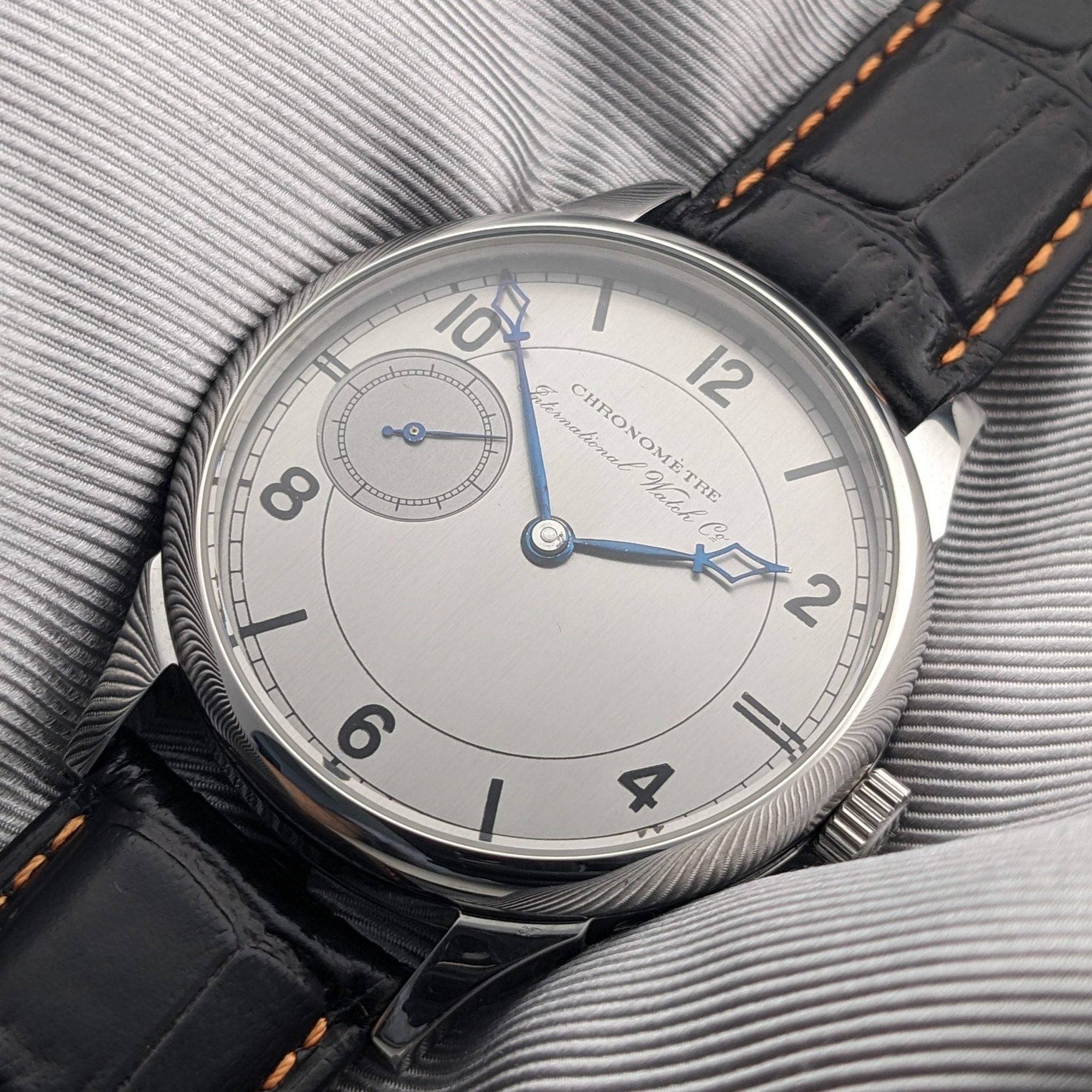 102 yeras old IWC Schaffhausen Chronometre Pocketwatch Movement / Cal 73 / Pocketwatch Conversion / Antique 1924 / Serviced