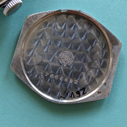 103 Years Old Omega Antique 1923 Watch / Cal 26.5 SOB Movement / Serviced vintage watch