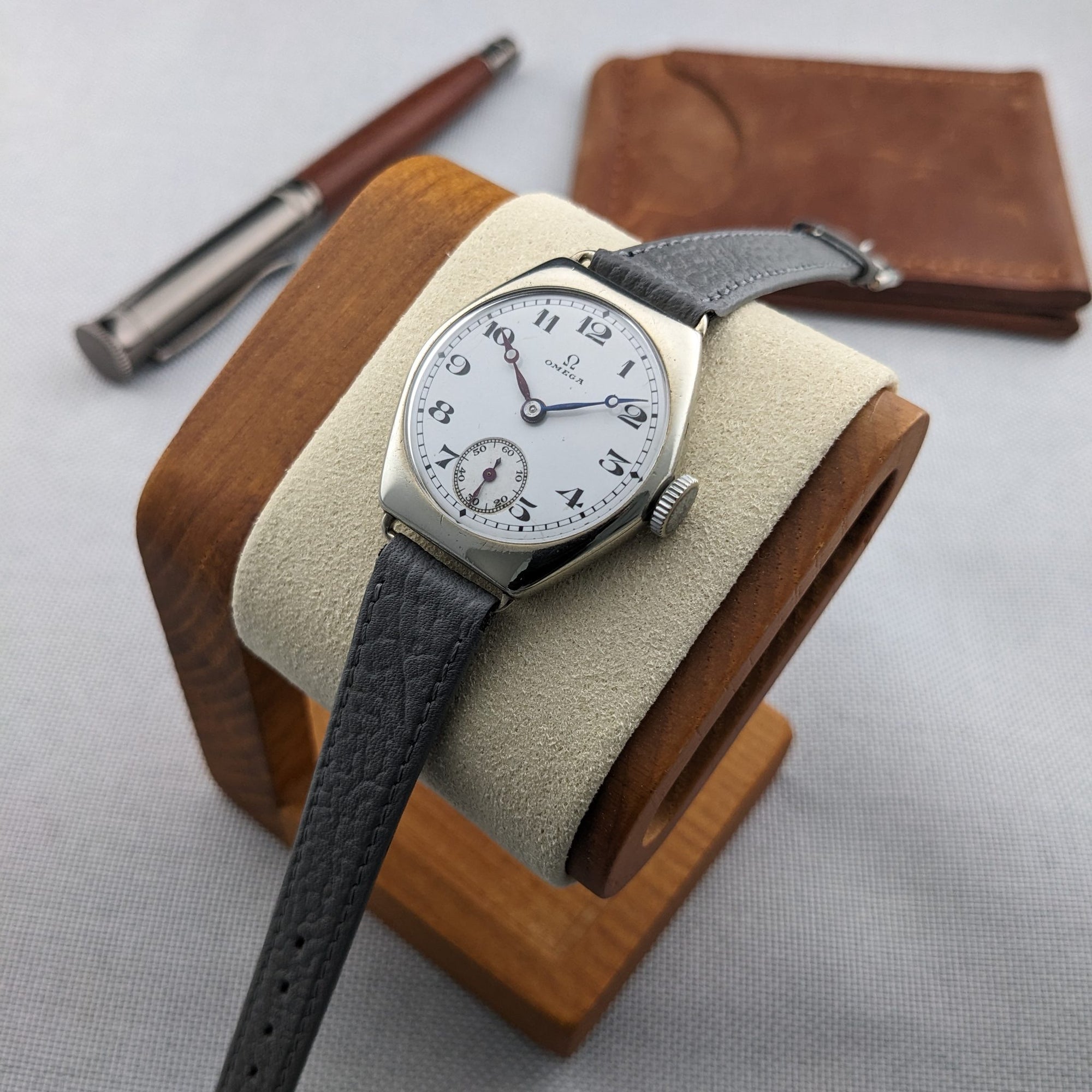 103 Years Old Omega Antique 1923 Watch / Cal 26.5 SOB Movement / Serviced vintage watch