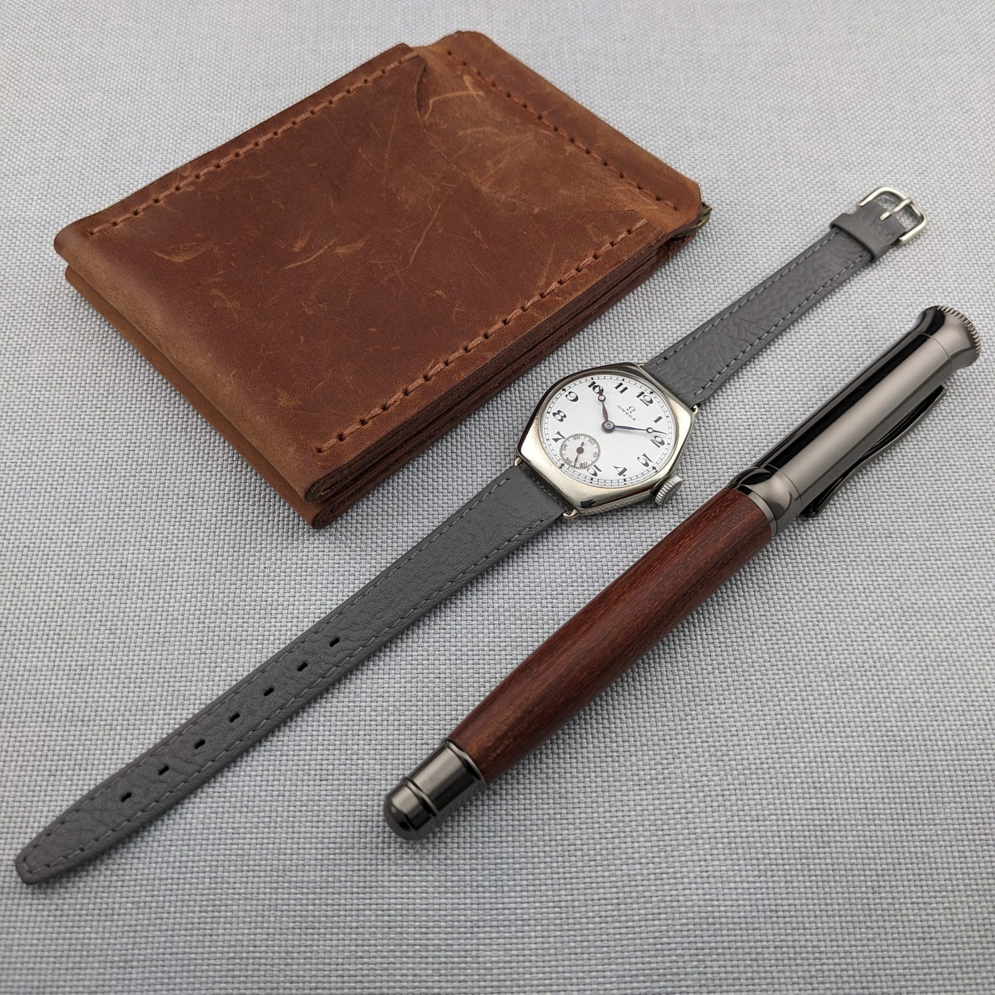 103 Years Old Omega Antique 1923 Watch / Cal 26.5 SOB Movement / Serviced vintage watch