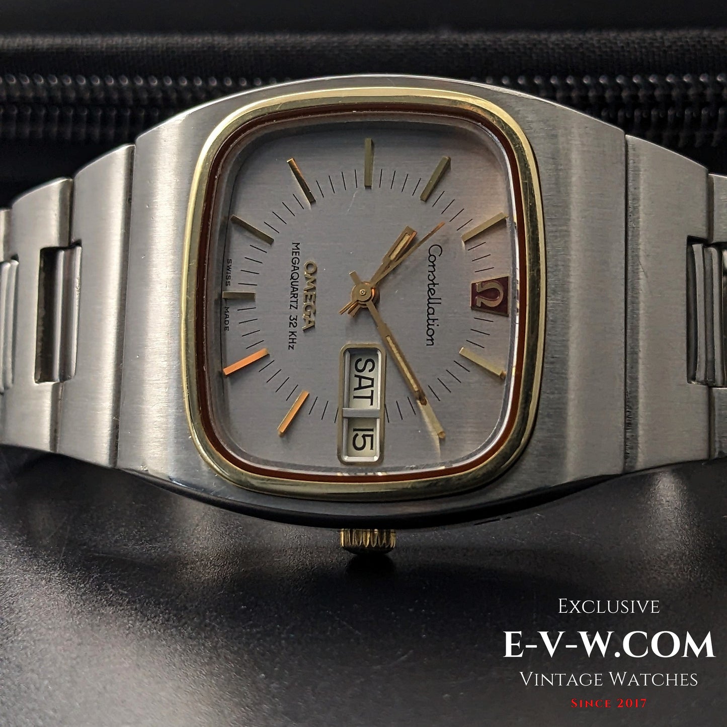 50 Years Old Vintage Omega Constellation MEGAQUARTZ 32 KHz / Ref. 196.0019 / Cal.1310 / Vintage 1975