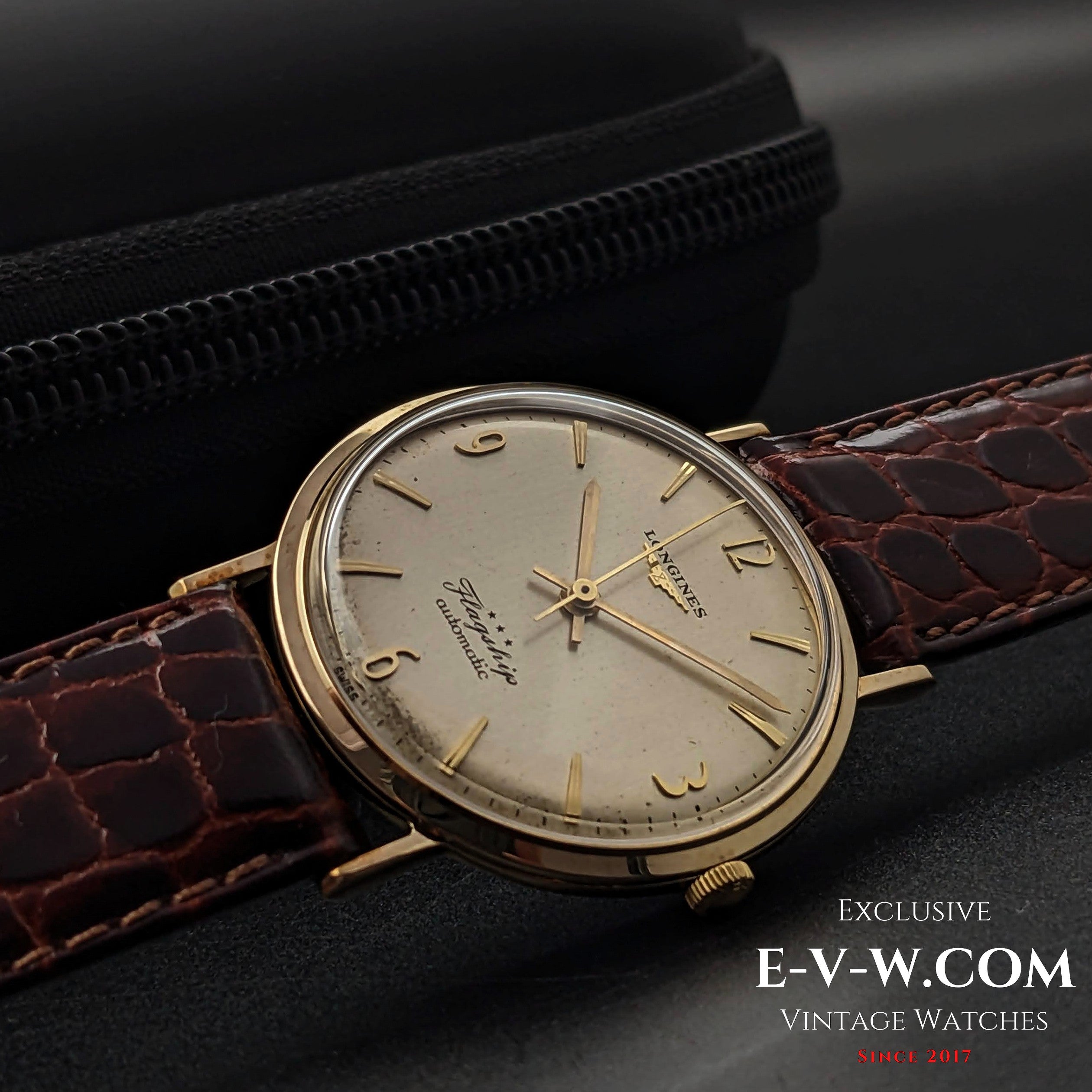 Longines discount flagship 18k