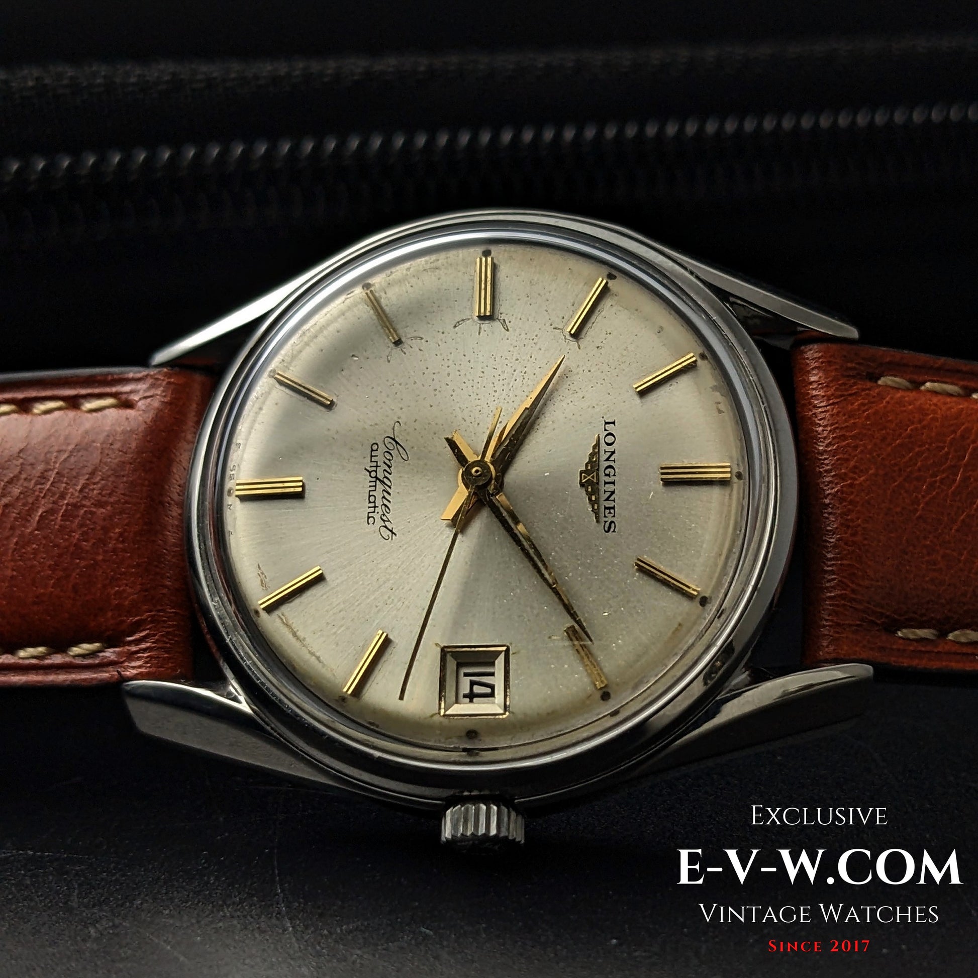 60 Years Old Vintage Longines Conquest Automatic / Ref. 7171 / Cal. 291 / Vintage 1965