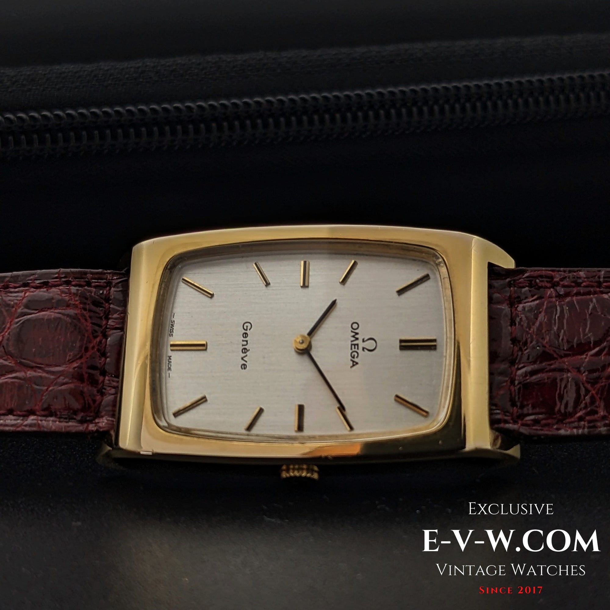 53 Years Old Vintage Omega Geneve Tank Gold plated / Jumbo Ref. 111010 / Cal. 620 / Vintage 1971