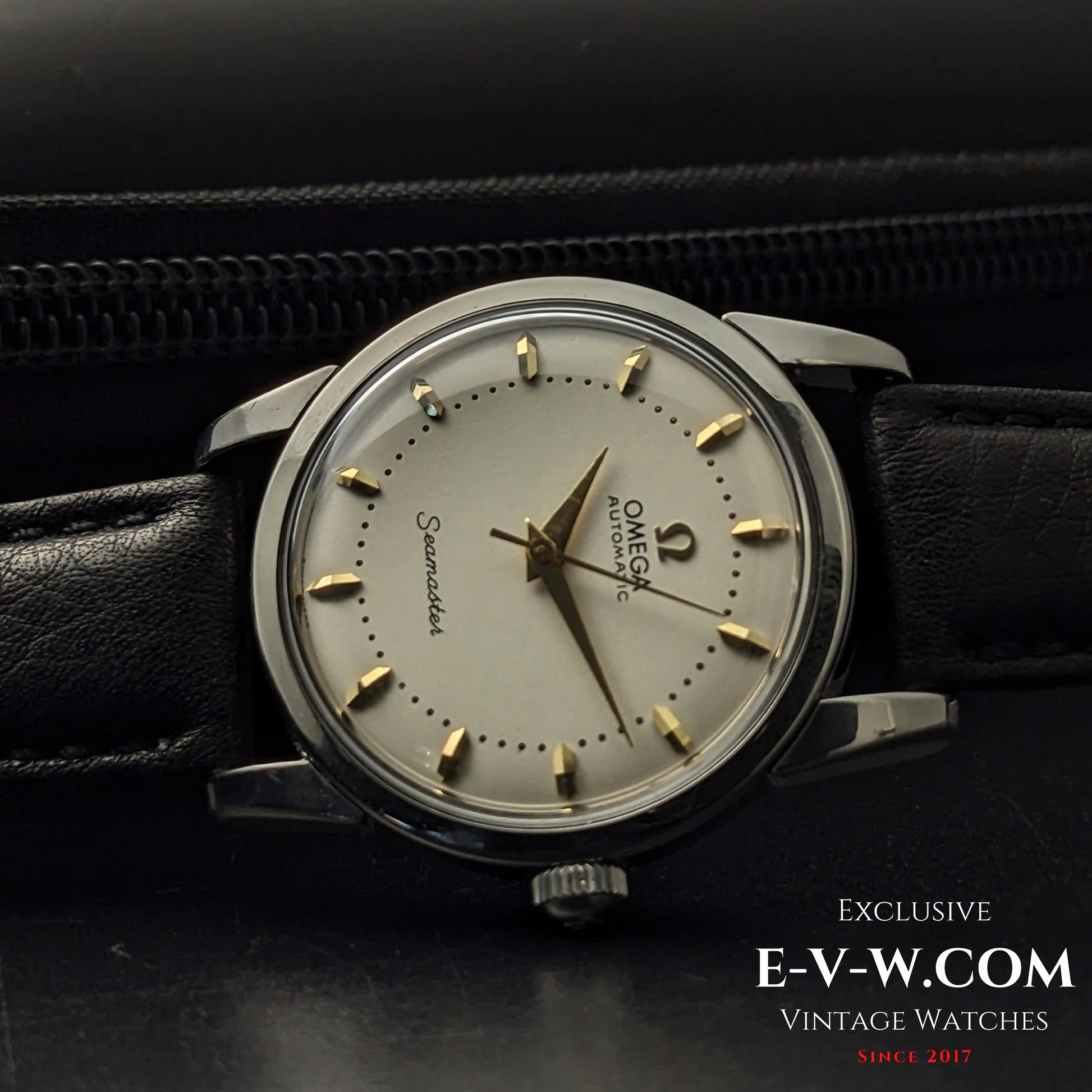 71 Years Old Vintage Omega Seamaster AUTOMATIC / Ref. 2846-1SC / Cal. 501 / Vintage 1954