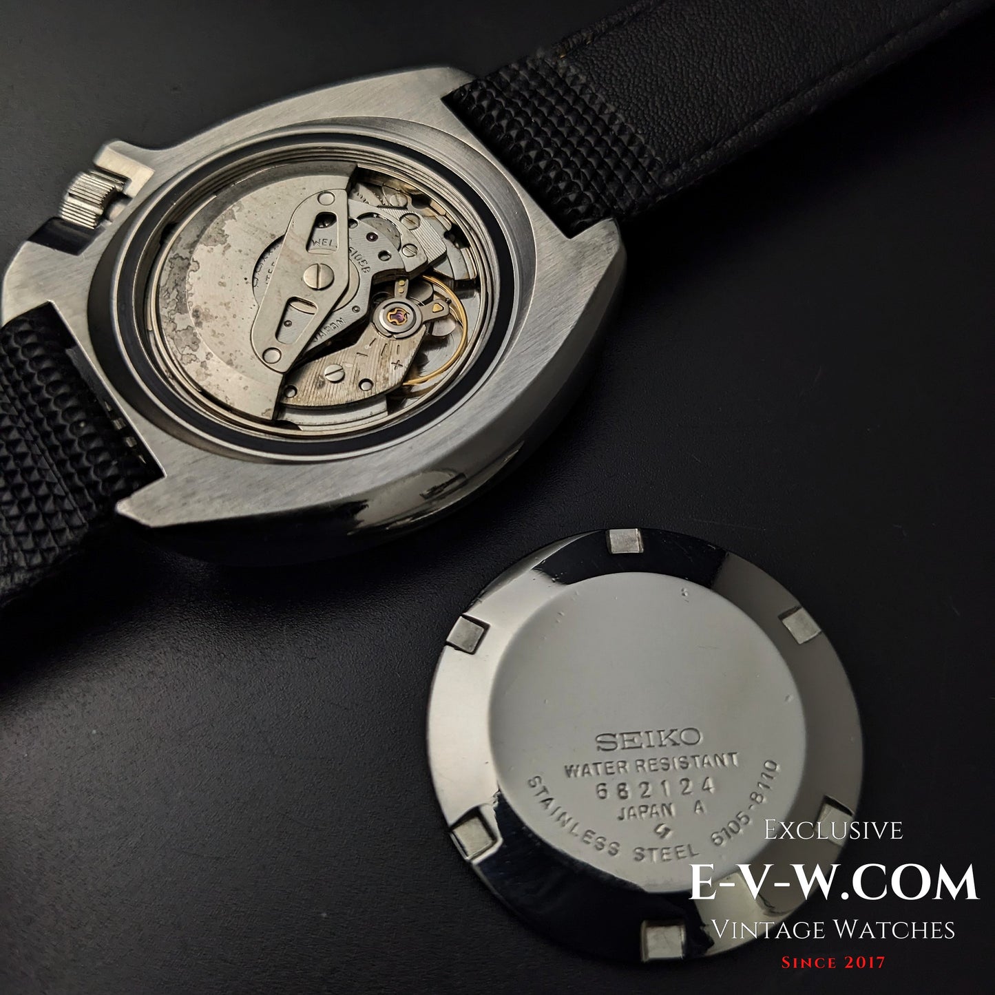 55 Years Old Vintage SEIKO Diver Capitan Willard Automatic Ref. 6105-8110 / Cal. 6105B Vintage 1970s