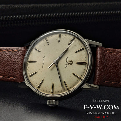 58 Years Old Vintage Omega Geneve Seamaster / ref. 135.011 / Cal. 601 / Vintage 1967