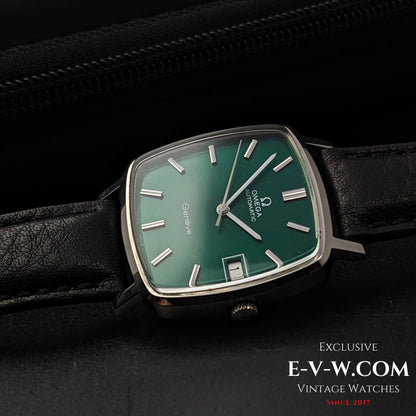 50 Years Old Vintage Omega Automatic / Green Dial Ref. ST1620060 / Cal. 1012 / Vintage 1973