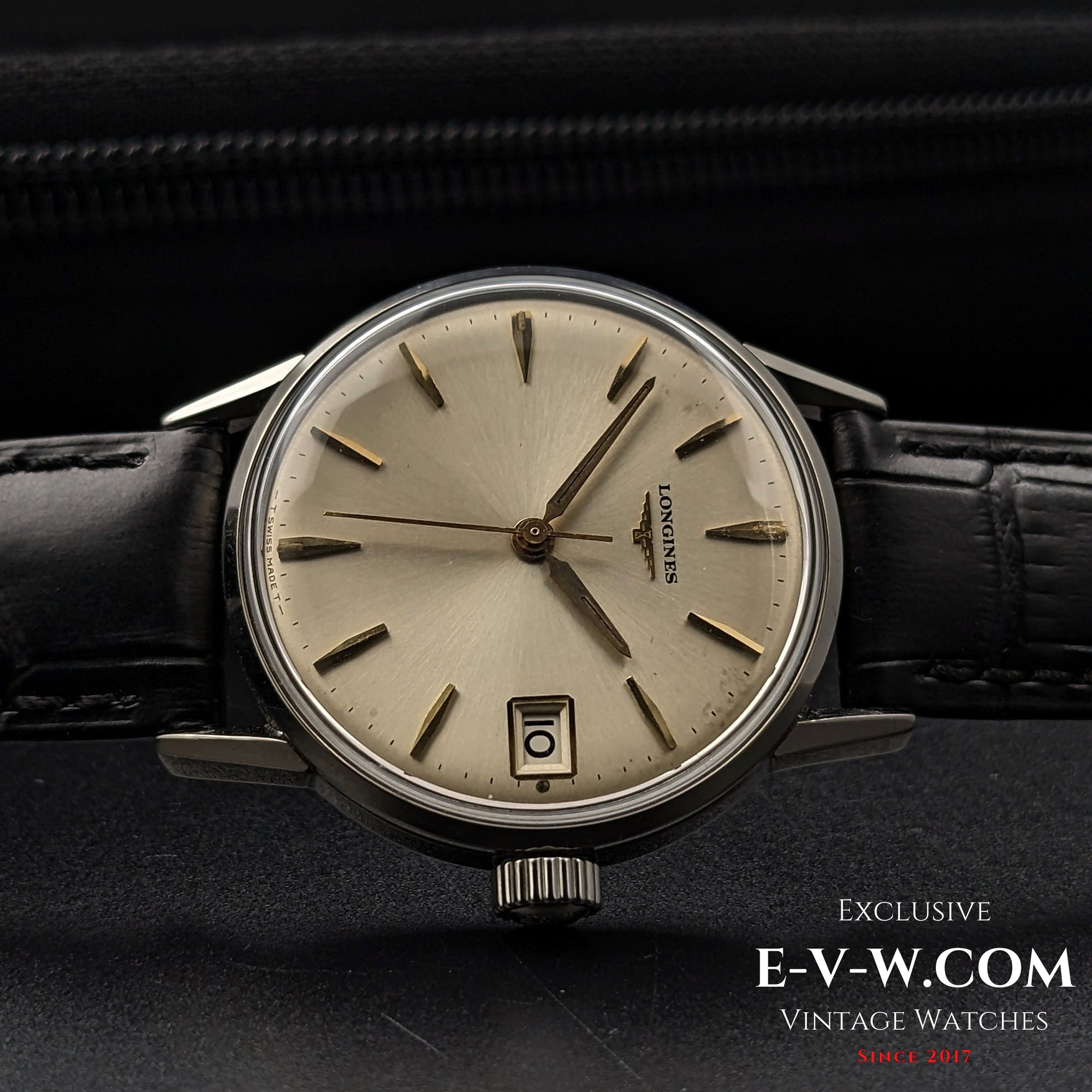 59 Years Old Vintage Longines Sector Dial / Oversize Jumbo 38mm / Ref. 7234 /Cal. 281 / Vintage 1965