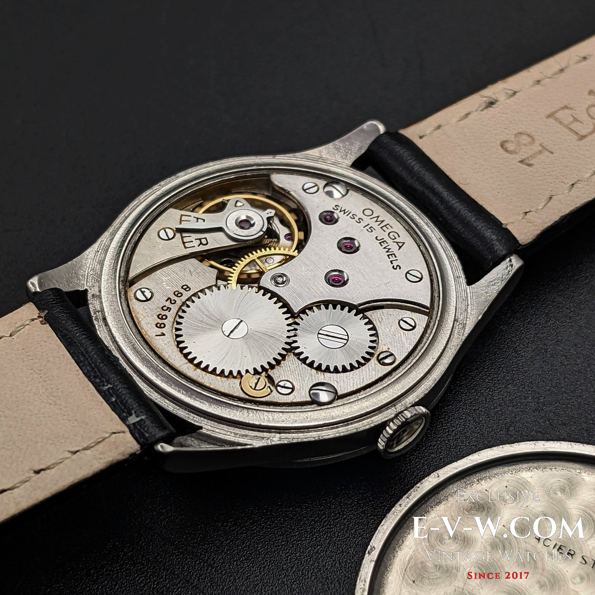 88 Years Old Vintage Omega FAB SUISSE / Cal. 26.5SOBT2 / Vintage 1935