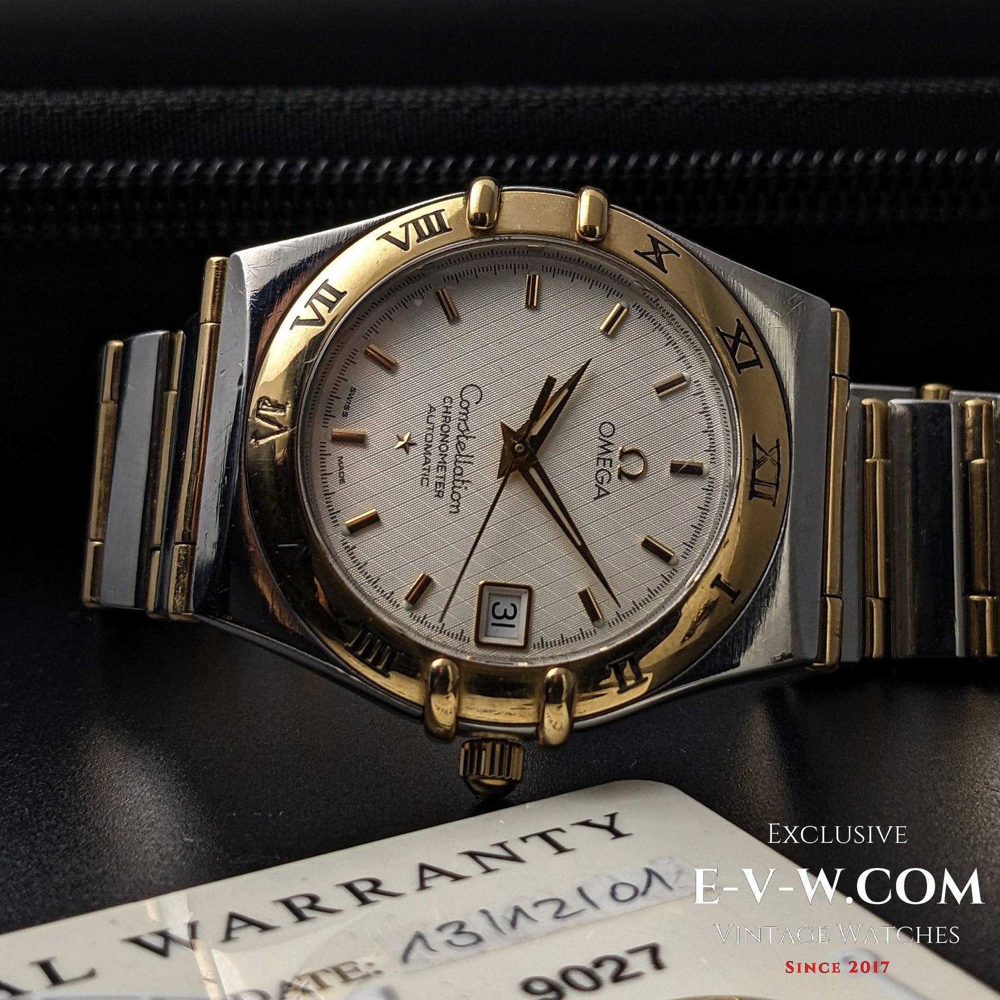 Omega Constellation Automatic / Gold - Steel / Ref. 1202.30.00 / Cal. 1120