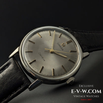 60 Years Old Vintage Omega Seamaster Geneve / Ref. 135.011 / Cal. 601 / Vintage 1964