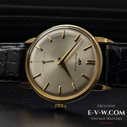 74 Years Old Vintage Movado 18K Gold / Calatrava / Cal. 125 / Vintage 1950