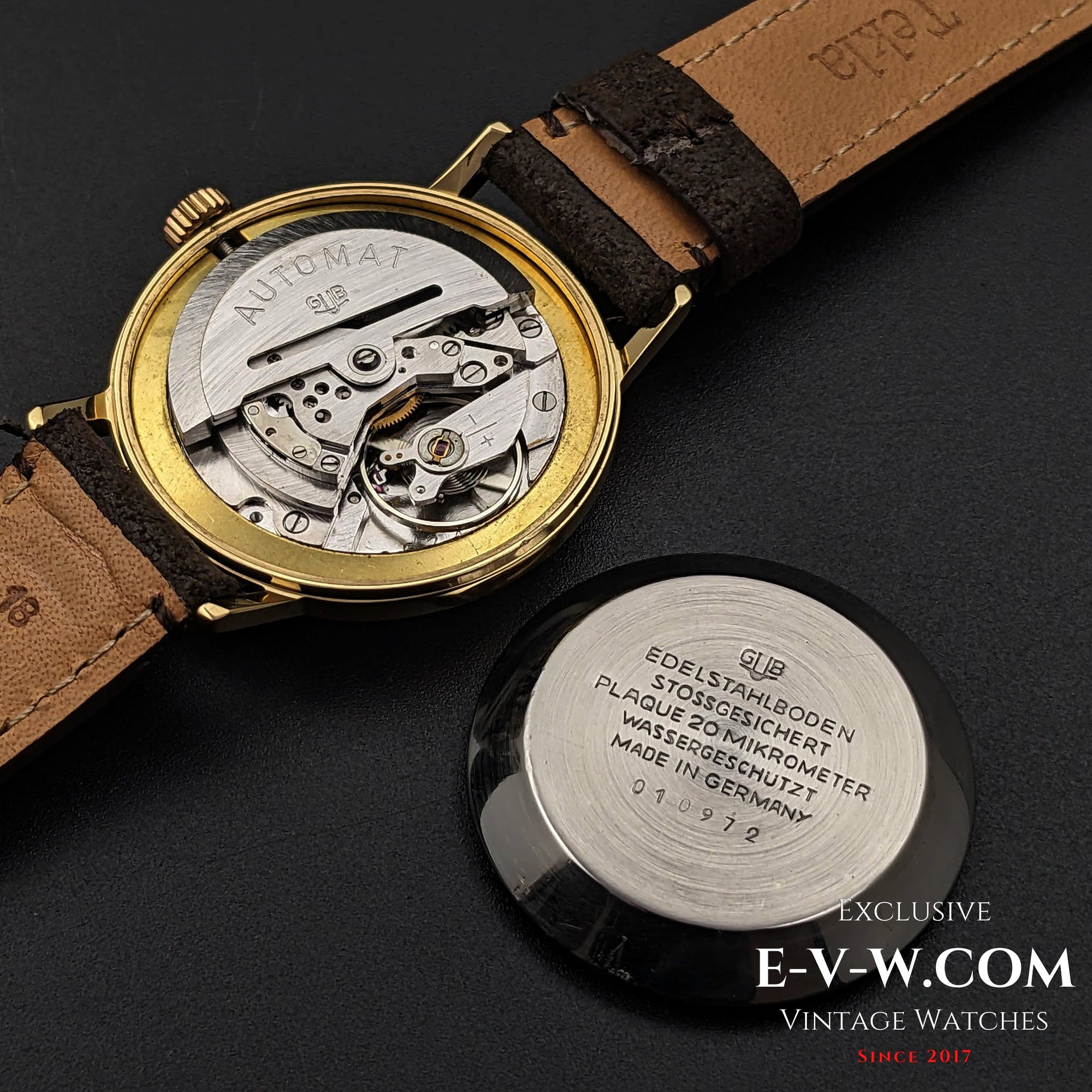 53 Years Old Vintage GUB Glashutte AUTOMAT   / Cal. 67.1 / Vintage  1970