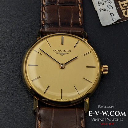 47 Years Old Vintage Longines Classic 18k Gold / Cal. L.847.4 / Vintage 1976