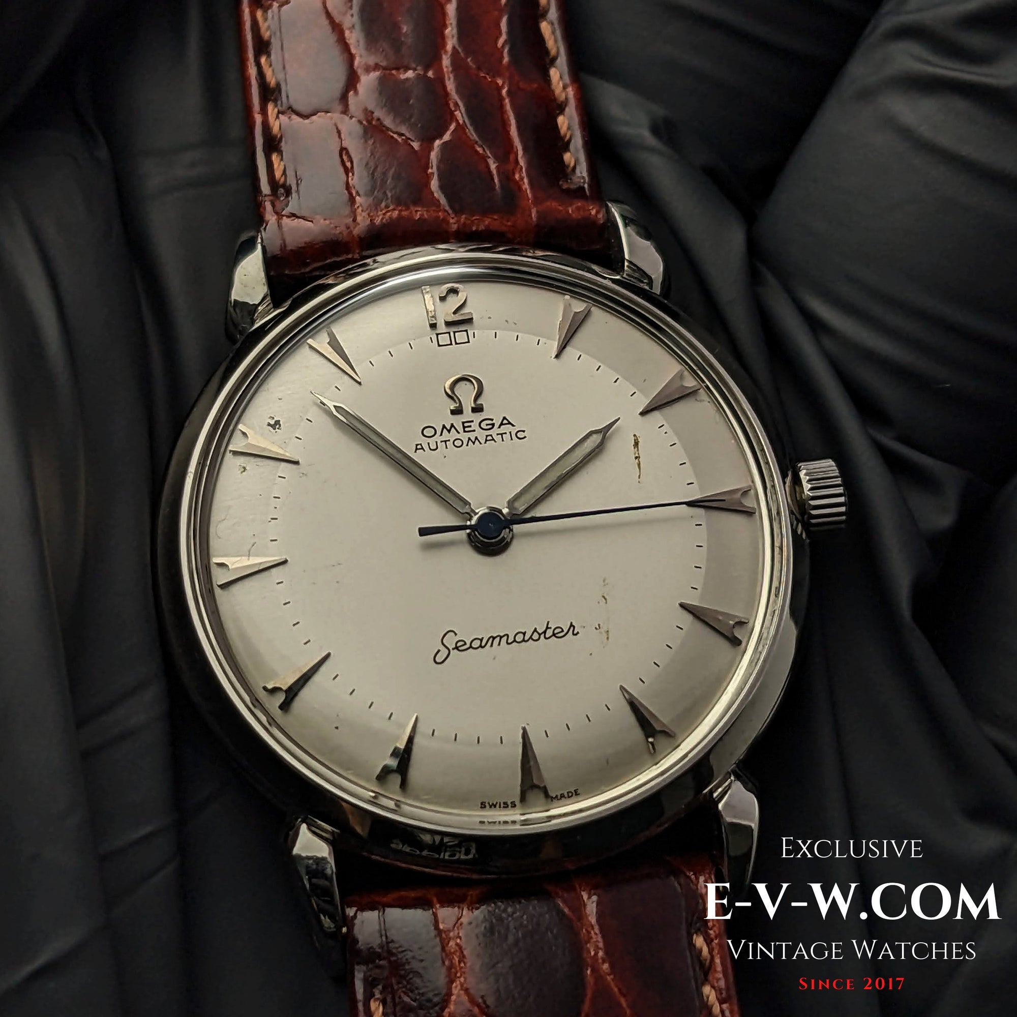79 rokov staré vintage hodinky Omega Seamaster /Ref. 2445-1 / Cal.350 / Vintage 1944