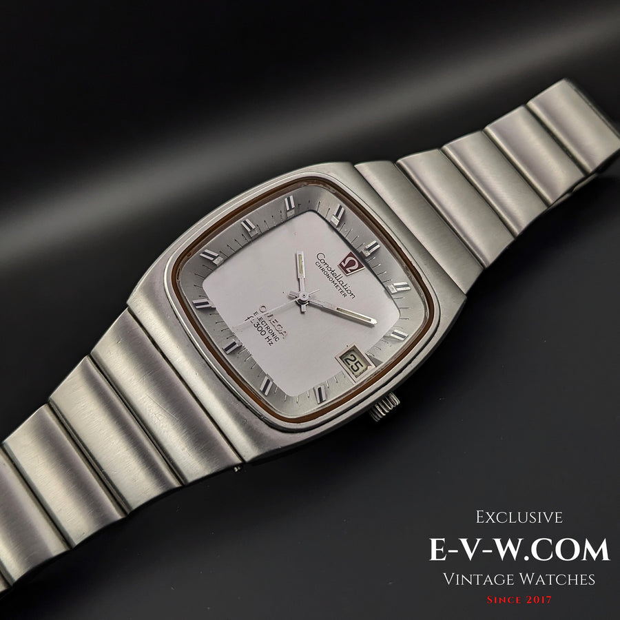 52 Years Old Vintage Omega Constellation f300Hz Electronic Ref. 1980028 / Cal. 1250 / Vintage 1972