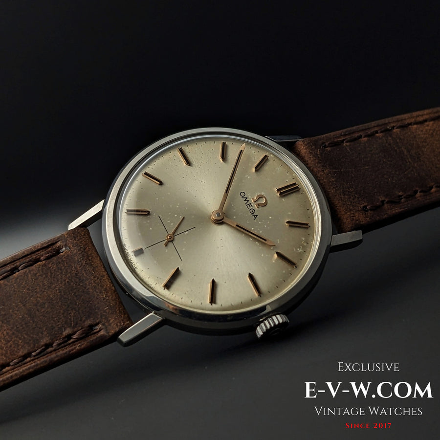 Omega Classic vintage de 61 ans / Patine vintage / Réf. 121.002-63 / Cal. 269 (famille 30T2) / Millésime 1964