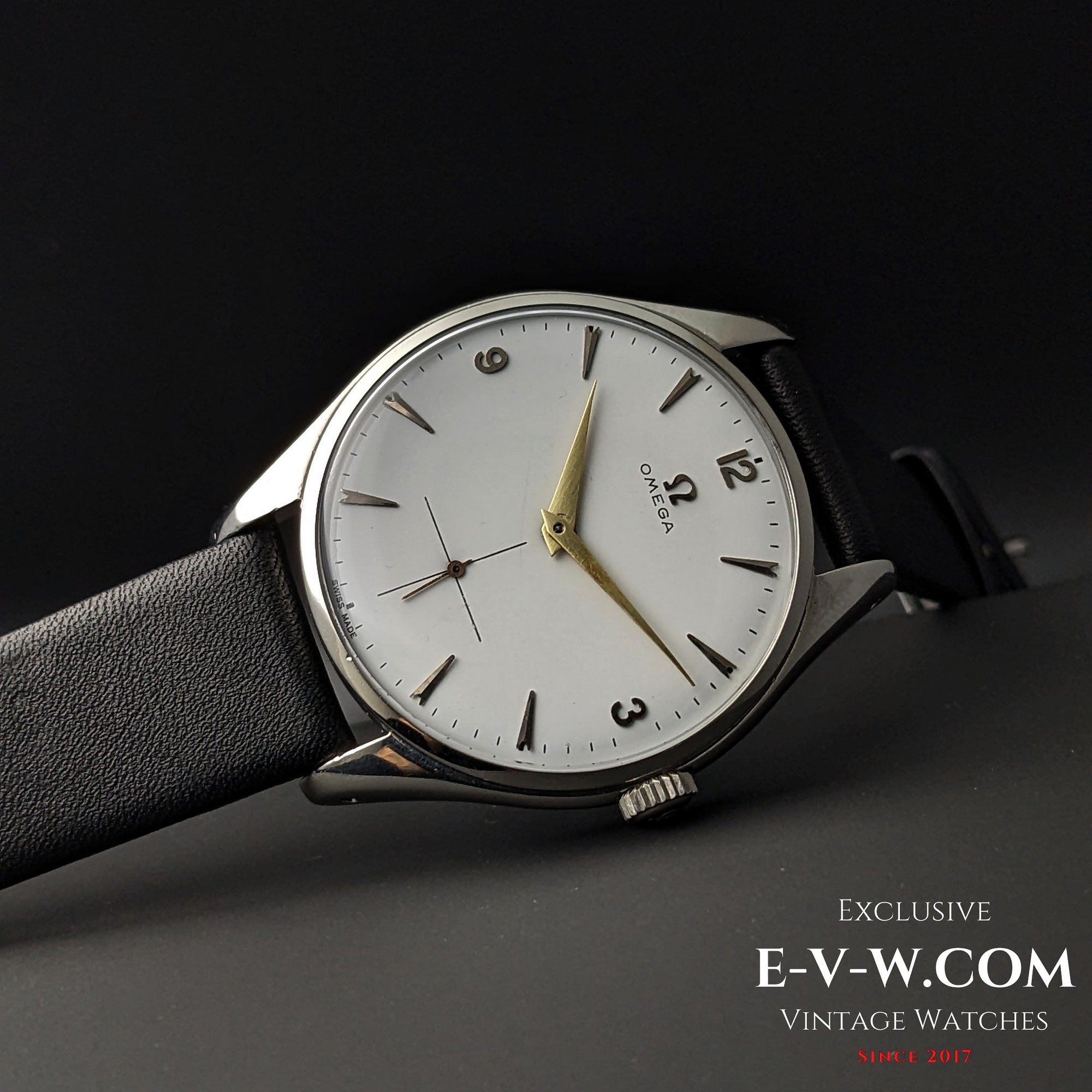 75 Years Old Vintage Omega JUMBO 38mm / Oversize / Ref. 2505 / Cal. 265 / Vintage 1950