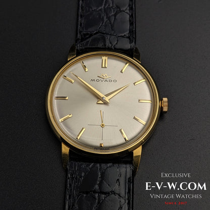 74 Years Old Vintage Movado 18K Gold / Calatrava / Cal. 125 / Vintage 1950