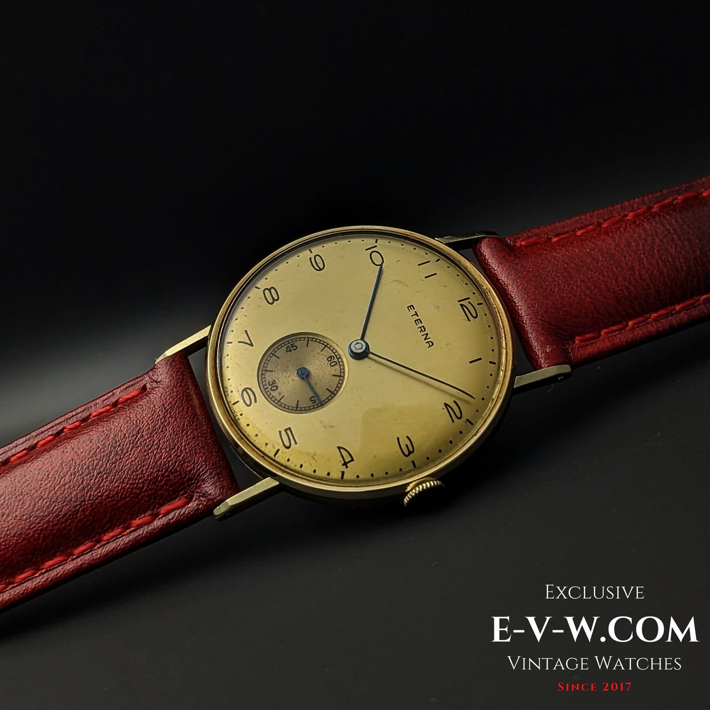 84 Years Old Vintage Eterna 14K Gold / WWII / Cal. 1020 / Vintage 1941